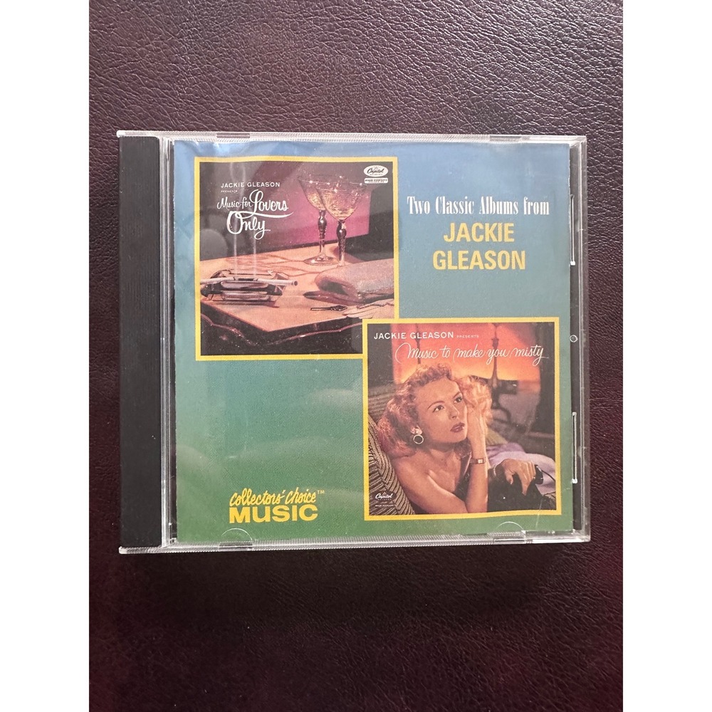 Jackie Gleason Two Classic Albums CD Music for Lovers Only Music to Make You